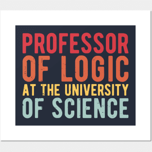 Professor of Logic at the University of Science Posters and Art